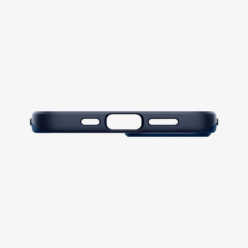 ACS03674 - iPhone 13 Pro Max Case Thin Fit in black showing the back